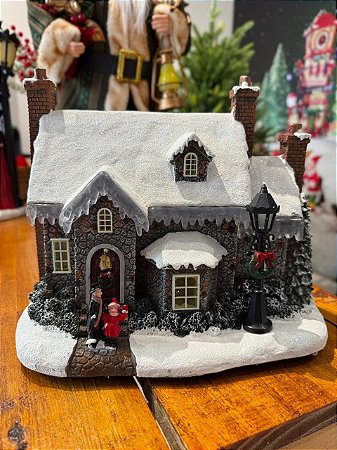 CASA NATALINA - 27CM - ILUMINADA