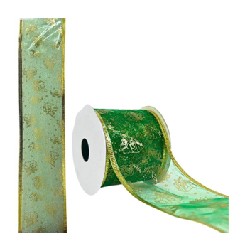 FITA NATALINA ARRAMADA - 6,3X3M - VERDE