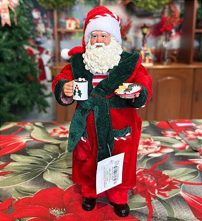 PAPAI NOEL - 28CM - COLECIONAVEL