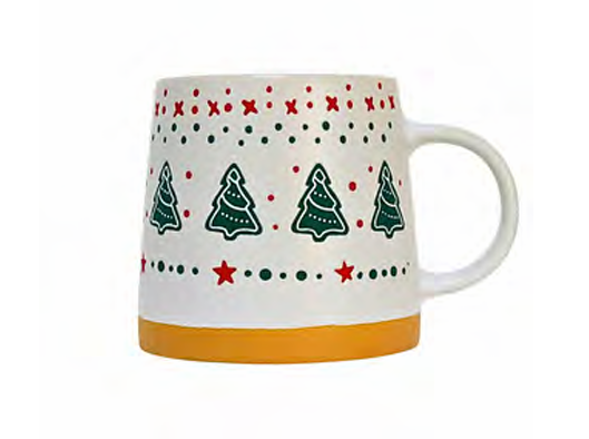 XICARA NATALINA - 420ML - ARVORES