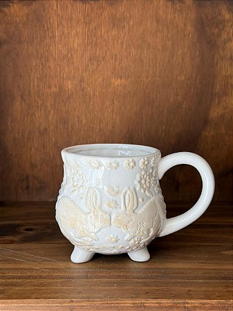 VASO DECORATIVO (BRANCO) 10,5cm