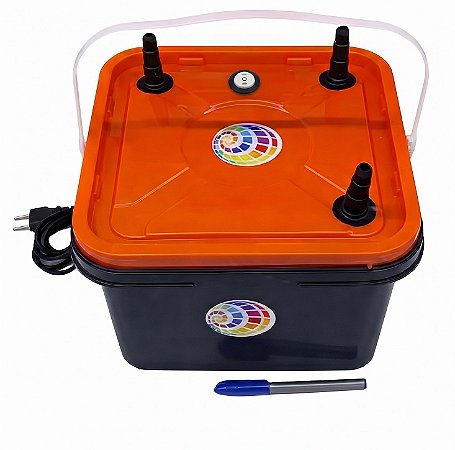 Inflador 3 Bicos Profissional Grande Touch para Bexigas Bolas Bubble