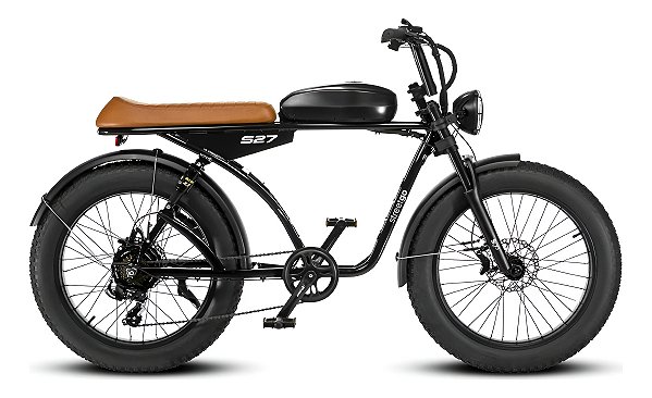 Bicicleta Elétrica Streetgo S27 750w 32km/h Alumínio 48V 20ah Freios Hidráulicos