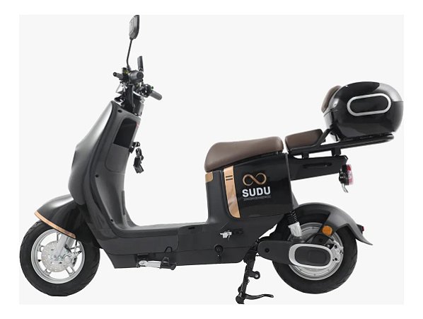 Moto Elétrica Sudu A3 1000w - Pilotagem Sem Cnh Econômica Preto