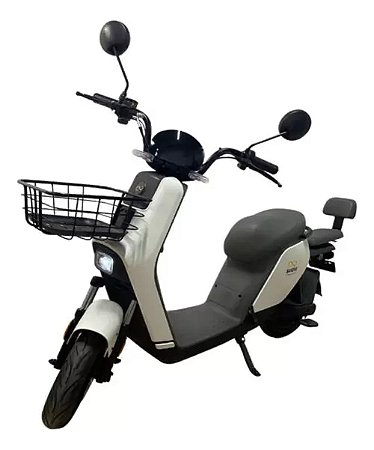 Moto Elétrica Sudu A2-s Branca 1000w Sem Precisar De Cnh Branca