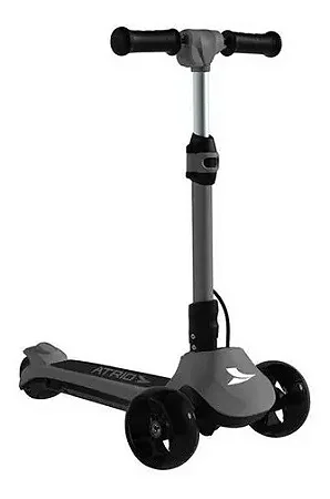 Patinete Elétrico Atrio Fun Led 3 Rodas 5,5pol 70w Vm005 Cor Preto