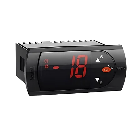 Control. Para Resfriado PJEZ com 1 NTC015HP00, 230Vac, 1 relé (2HP), entrada NTC, 1DI,terminais removíveis, display Vermelho