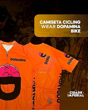 Camiseta Cicling Wear Dopamina Bike
