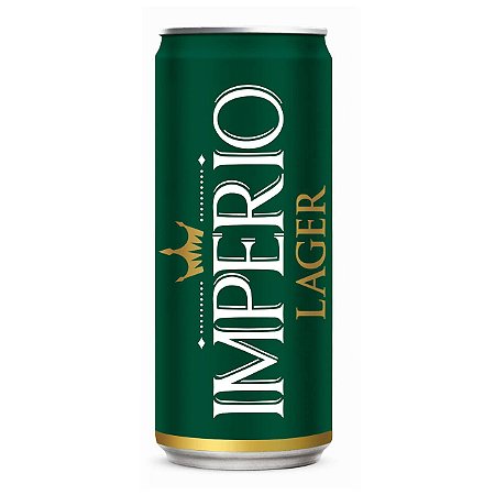 Cerveja Império Lager Puro Malte Lata 269ml