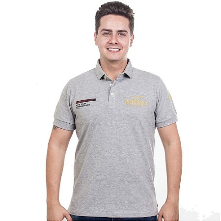 Camiseta Polo Porsche Império com Logo em Alto Relevo 30