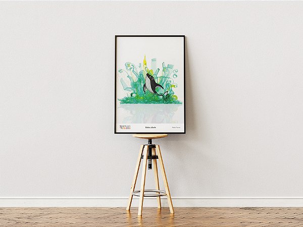 POSTER A2 - Baleia Jubarte - Nádia Alonso