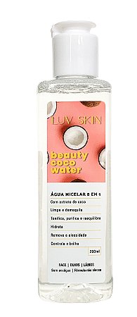 Agua Micelar Beauty Coco Water 200ml - Luv Beauty