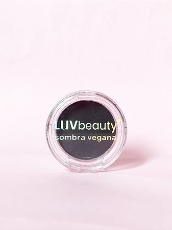 Sombra Vegana Unitária Luv Beauty - Cor Blackout