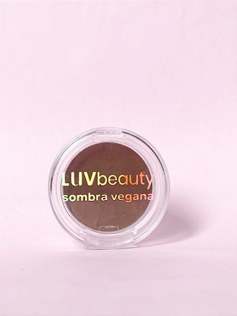 Sombra Vegana Unitária Luv Beauty - Cor Cashmere