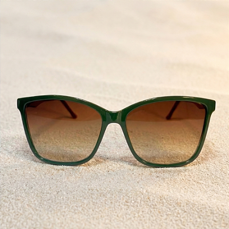 Óculos de Sol ILHA BELA Verde – Sofisticação com Personalidade | TOVE & CO