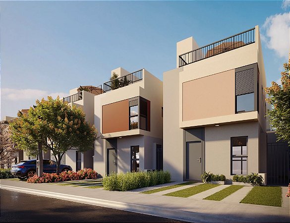 Casas de Alto Padrão 3 e 4 dormitórios com Rooftop com vista para Serra do Japi