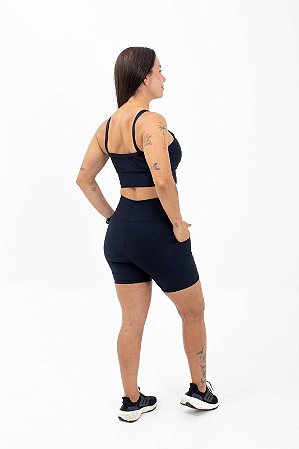 Short Corrida Alta Compressão, Top Básico