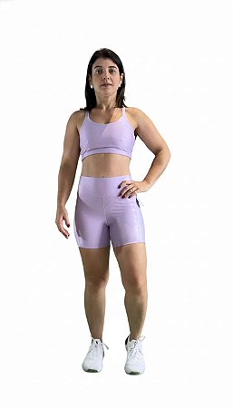Conjunto Short Corrida, Top nadador Alça Fina