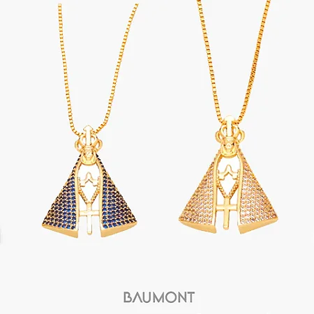 Colar Nossa Senhora Aparecida Ouro 18k Feminino