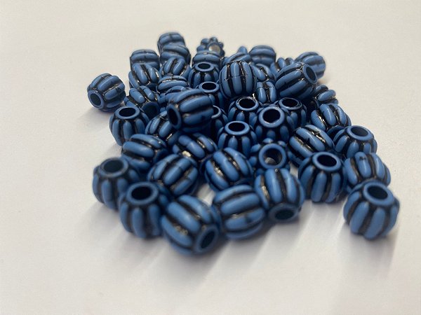 10 Miçangas de Pesca Pitanga Azul