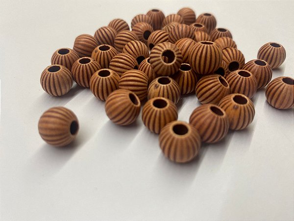 10 Miçangas Sorocaba Tradicional Caramelo