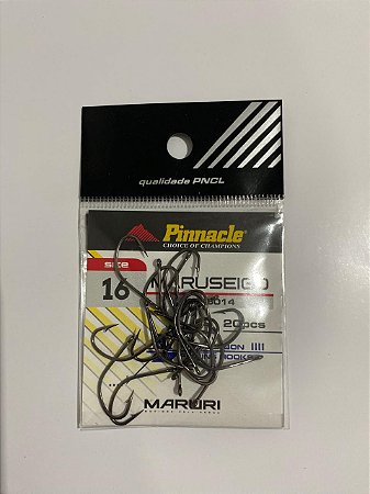 Anzol Maruri Pinnacle Nº 16 com 20 Peças