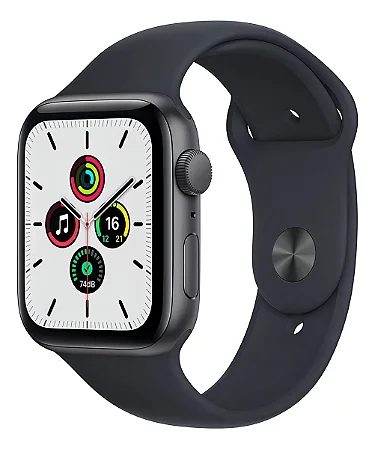 Apple Watch SE 44mm – Smartwatch Apple com Saúde, Segurança e Garantia 1 Ano