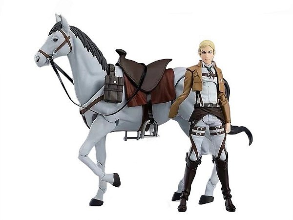 Action Figure Erwin Smith Attack On Titan - Original Figma 446