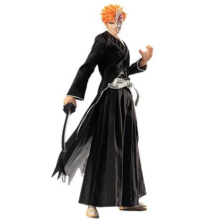 Action Figure Ichigo Kurosaki Ver. Hollow Bleach - Great Toys