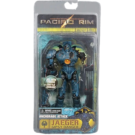 Action Figure Jaeger Gipsy Danger Anchorage Attack Pacific Rim - Neca Toys