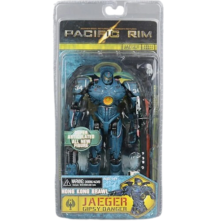 Action Figure Jaeger Gipsy Danger Hong Kong Brawl Pacific Rim - Neca Toys