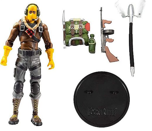 Action Figure Raptor - Fortnite Colecionáveis