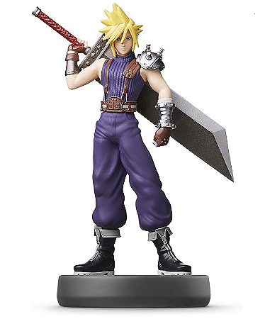 Amiibo Cloud Final Fantasy VII P. 1 - Super Smash Bros