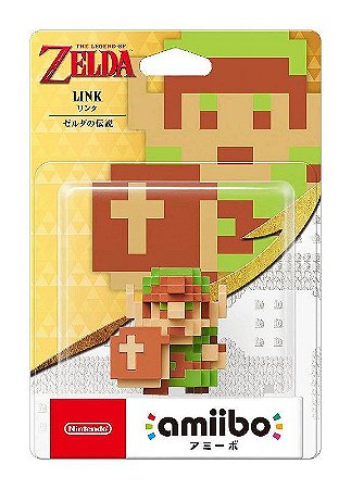 Amiibo Link The Legend Of Zelda 8-Bit