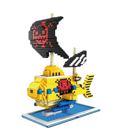 Barco Polar Tang One Piece - Mini Blocos de Montar