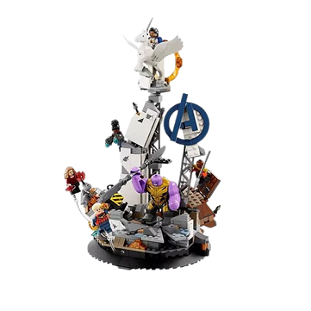 Blocos de Montar Super Heroís Endgame Final Battle