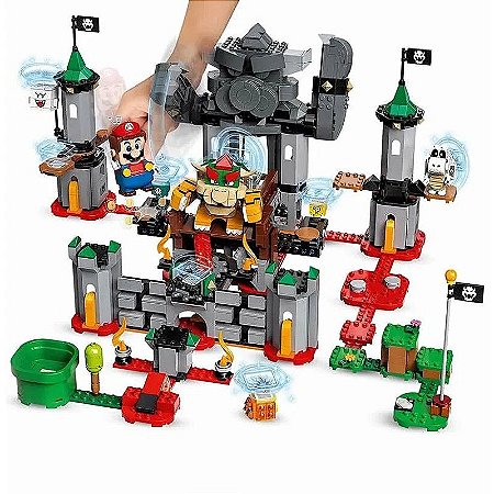 Blocos Super Mário Batalha no Castelo do Bowser