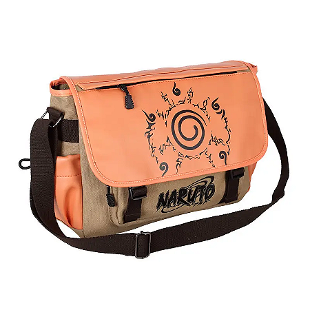 Bolsa de ombro em Lona e Corino Naruto Uzumaki