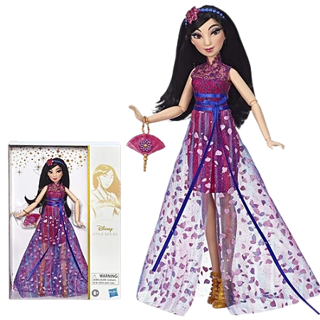 Boneca Mulan Disney Style Series - Hasbro