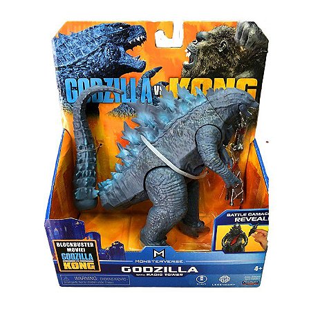 Boneco Godzilla With Radio  Godzilla Vs Kong Playmates