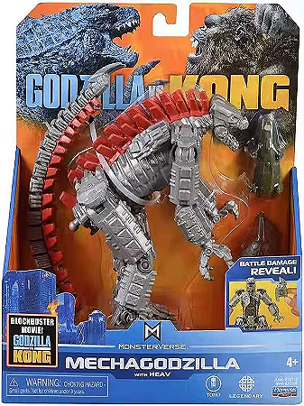 Boneco Mechagodzilla With Heav - Godzilla Vs Kong Playmates