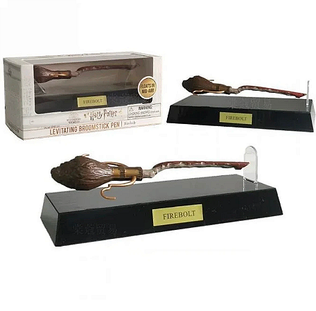 Caneta Levitação Vassoura Firebolt  - Harry Potter