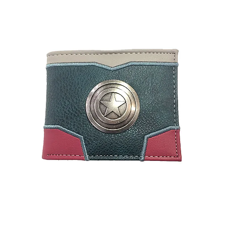 Carteira Corino Capitão América Vingadores - Marvel