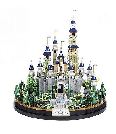 Castelo Cinderela Disney - Mini Blocos de Montar