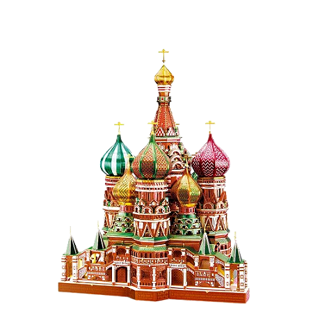 Catedral de São Basílio - Piececool-3D