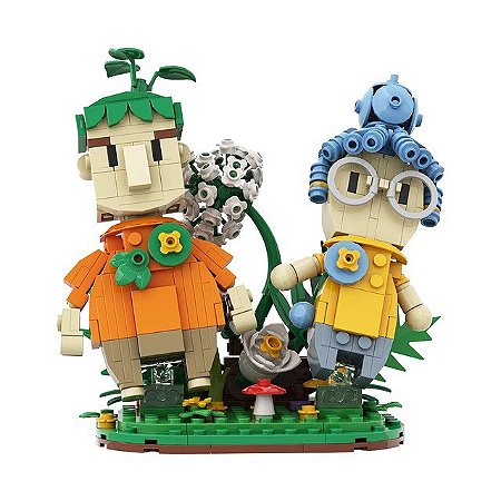 Diorama It Takes Two May e Cody - Blocos de Montar