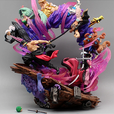Diorama Roronoa Zoro Onigashima Battle Heel - One Piece