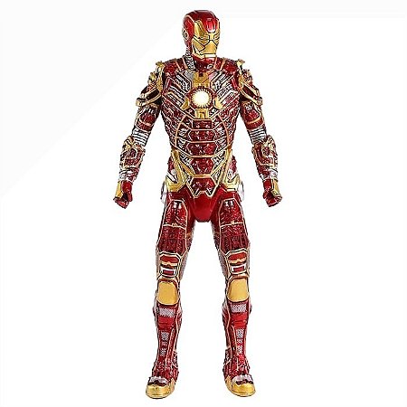 Estátua Iron Man Mark Armor Version 30cm - Crazy Toys Marvel