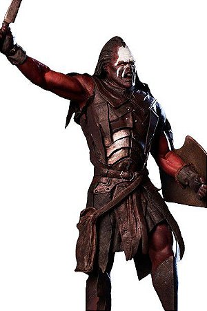 Estátua Lurtz Uruk Hai Asmus Toys O Senhor dos Anéis