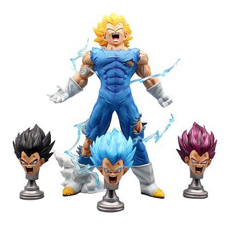Estátua Vegeta Transformations SSJ - Dragon Ball